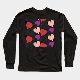 Hearts and Stars Long Sleeve T-Shirt